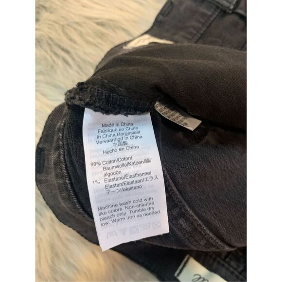 Madewell Stretch Denim Straight Mini Skirt in Ashcraft Wash: Raw-Hemmed edition - Picture 8 of 9